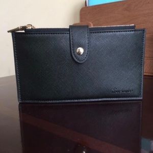 Womens Multi Card Wallet with Zipper Pocket